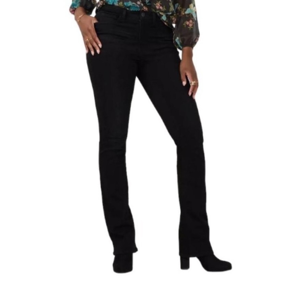 LC Lauren Conrad black denim low rise jeans Size 6